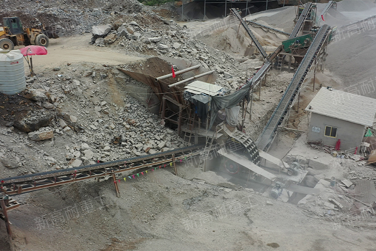 湖北省荆门市沙洋县时产500吨砂石骨料生产线